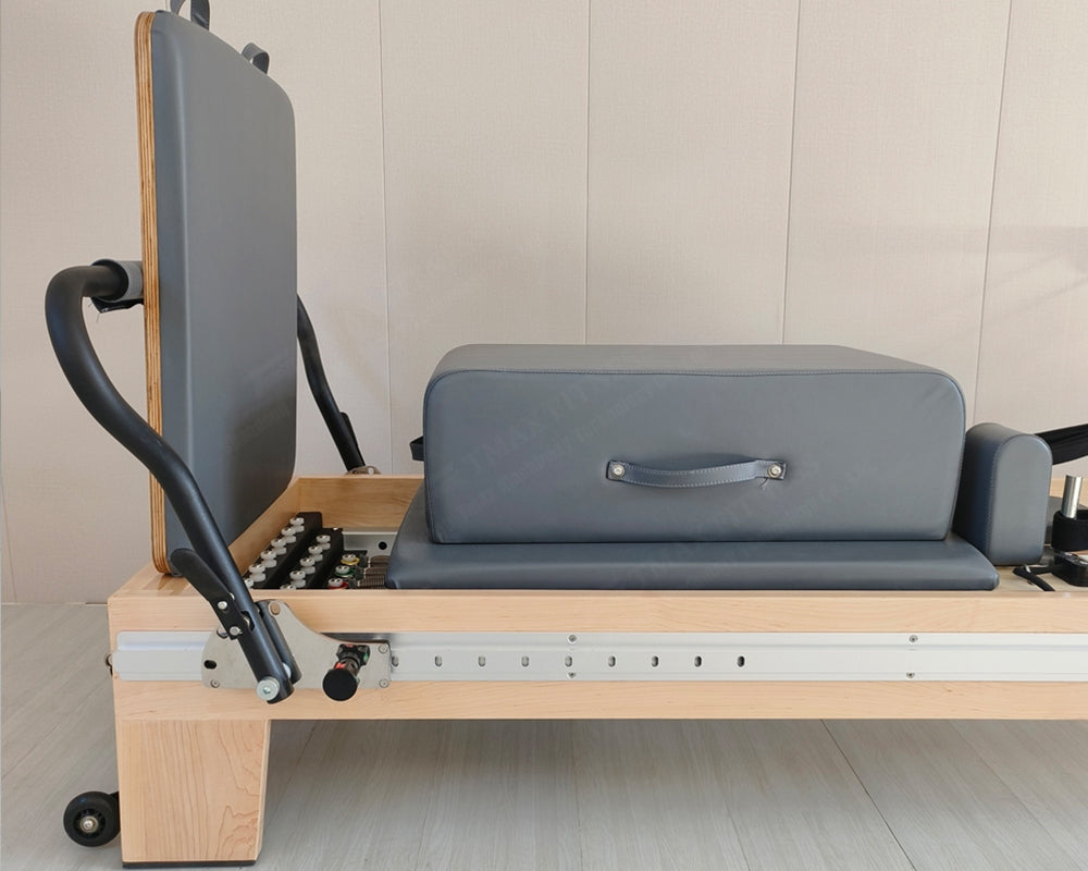 DZ132-4S maple wood movable footbar pilates reformer machine
