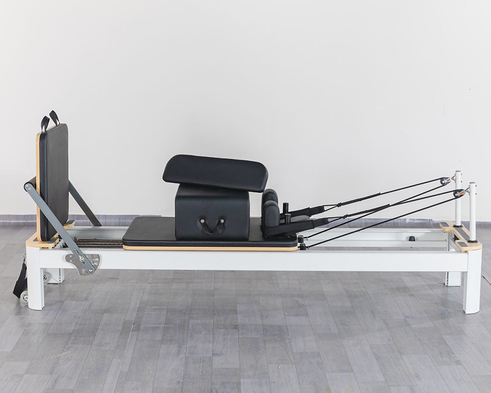 DZ135 Yoga studio white aluminum Alloy pilates reformer machine