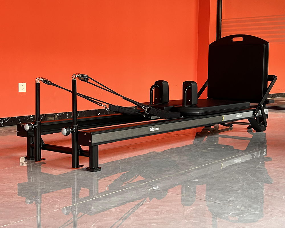 Elevate Your Pilates Experience with the DZ157L Adjustable Aluminum Reformer